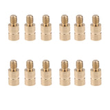 Maxbell 48 Pieces Weight Screw Arrow Point Inserts Archery 25 grains