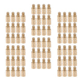 Maxbell 72 Pieces Weight Screw Arrow Point Inserts Archery 25 grains