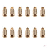 Maxbell 72 Pieces Weight Screw Arrow Point Inserts Archery 25 grains