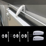 Maxbell 5pc T Style C-Clip Entry Door Catch Latch Holder for RV Camper Cargo Trailer
