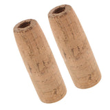 Maxbell 2pcs AA Grade Cork Fishing Rod Handle Grip DIY Components Repair Accessory