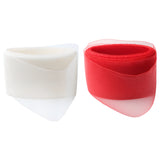 Maxbell 2 Rolls 25 Yards 6inch Wide Polyester Horsehair Braid White/Red