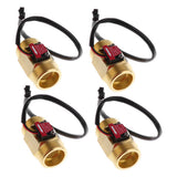 Maxbell 4x G1" Hall Effect Liquid Water Flow Sensor Switch Flow meter