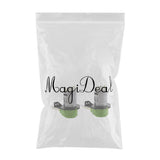 Maxbell 2x 12V Peristaltic Liquid Miniature Dosing Hose Pump for Aquarium Lab Green