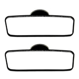 Maxbell 2x  Universal Car Truck Interior Rear View Mirror Suction Cup Mirror