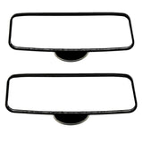 Maxbell 2x  Universal Car Truck Interior Rear View Mirror Suction Cup Mirror