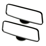Maxbell 2x  Universal Car Truck Interior Rear View Mirror Suction Cup Mirror
