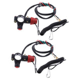 Maxbell 2x Universal Boat Outboard Engine Stop Safety Kill Switch Tether Cord