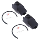 Maxbell 2x Gas Fuel Petrol Tank for Cap &  Fuel Filter & Hose Pipe Kit 49cc