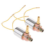 Maxbell 2x 12V Car Train Truck Lorry Air Horn Electric Solenoid Valve  1/4"