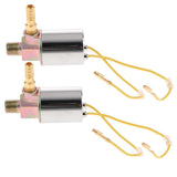 Maxbell 2x 12V Car Train Truck Lorry Air Horn Electric Solenoid Valve  1/4"