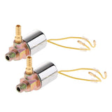 Maxbell 2x 12V Car Train Truck Lorry Air Horn Electric Solenoid Valve  1/4"