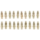 Maxbell 20 Pieces Car Front and Rear 26mm Brake Bleeder Screws M8*1mm