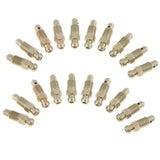 Maxbell 20 Pieces Car Front and Rear 26mm Brake Bleeder Screws M8*1mm