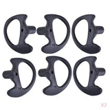Maxbell 6x Silicone Ear Bud for Covert Acoustic Tube Earpiece For Two-way Radio