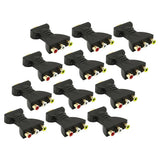 Maxbell Male to 3 RCA Video Audio Adapter AV Converter for 1080P HDTV