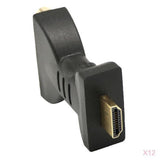 Maxbell Male to 3 RCA Video Audio Adapter AV Converter for 1080P HDTV