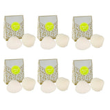 Maxbell Wedding Party Favor Gift Bags Box 6 + Shell Shape Soap 12pcs