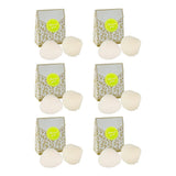 Maxbell Wedding Party Favor Gift Bags Box 6 + Shell Shape Soap 12pcs