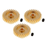 Maxbell 3Pcs 27T Teeth Motor Pinion Gear Upgrade for WLtoys A959 RC High Speed Buggy