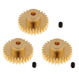 Maxbell 3Pcs 27T Teeth Motor Pinion Gear Upgrade for WLtoys A959 RC High Speed Buggy