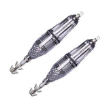 Maxbell 2 Pieces Luminous Octopus Squid Jig Hook 12cm Saltwater Fishing Lure Bait
