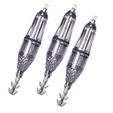 Maxbell 3 Pieces Luminous Octopus Squid Jig Hook 12cm Saltwater Fishing Lure Bait