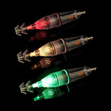 Maxbell 3 Pieces Luminous Octopus Squid Jig Hook 12cm Saltwater Fishing Lure Bait