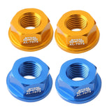 Maxbell 2 Pair Kids Bike Hubs Nut M10 Folding Balance Bike Wheel Hubs Axle Nuts