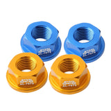 Maxbell 2 Pair Kids Bike Hubs Nut M10 Folding Balance Bike Wheel Hubs Axle Nuts