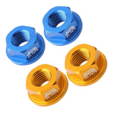 Maxbell 2 Pair Kids Bike Hubs Nut M10 Folding Balance Bike Wheel Hubs Axle Nuts