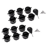 Maxbell 12Pc Surf  Plug with Grub Screws For Surfboard Fin Box w/ a Fin Key
