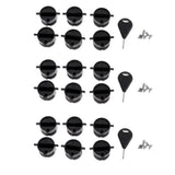 Maxbell 18x Surf  Plug with Grub Screws for Surfboard Fin Box with a Fin Key