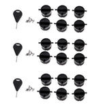 Maxbell 18x Surf  Plug with Grub Screws for Surfboard Fin Box with a Fin Key