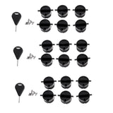 Maxbell 18x Surf  Plug with Grub Screws for Surfboard Fin Box with a Fin Key