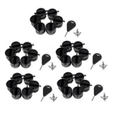 Maxbell 30Pc Surf  Plug with Grub Screws for Surfboard Fin Box with a Fin Key