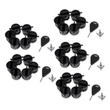 Maxbell 30Pc Surf  Plug with Grub Screws for Surfboard Fin Box with a Fin Key