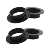 Maxbell 4x Bicycle Axis BB Bottom Bracket Medium Shaft Bearing Protection Cup Cover