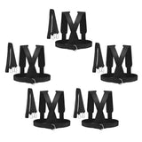 Maxbell Black Sled Harness Resistance Training Tire, Pull Strap Speed Exerciser Belt