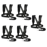 Maxbell Black Sled Harness Resistance Training Tire, Pull Strap Speed Exerciser Belt