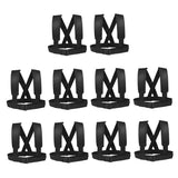 Maxbell Black Sled Harness Resistance Training Tire Pull Strap Speed Exerciser