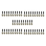 Maxbell Replacement Screws End Caps Parts Components for Speed Jump Skip Cable
