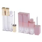 Maxbell 6Pcs Lip Gloss Tube Small Lipstick Tube DIY Sample Cosmetic Container Vials