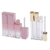 Maxbell 6Pcs Lip Gloss Tube Small Lipstick Tube DIY Sample Cosmetic Container Vials