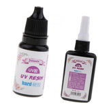 Maxbell 100/10g Clear UV Resin Hard Type Glue Epoxy for Resin Casting Jewelry Making