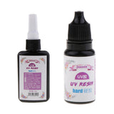 Maxbell 100/10g Clear UV Resin Hard Type Glue Epoxy for Resin Casting Jewelry Making