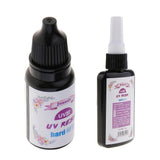 Maxbell 100/10g Clear UV Resin Hard Type Glue Epoxy for Resin Casting Jewelry Making