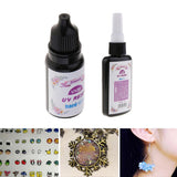 Maxbell 100/10g Clear UV Resin Hard Type Glue Epoxy for Resin Casting Jewelry Making