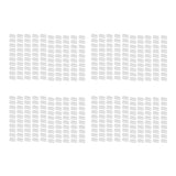 Maxbell 400pcs Adhesive Lip Adapter or Hanger for Earring Card Display