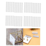 Maxbell 400pcs Adhesive Lip Adapter or Hanger for Earring Card Display